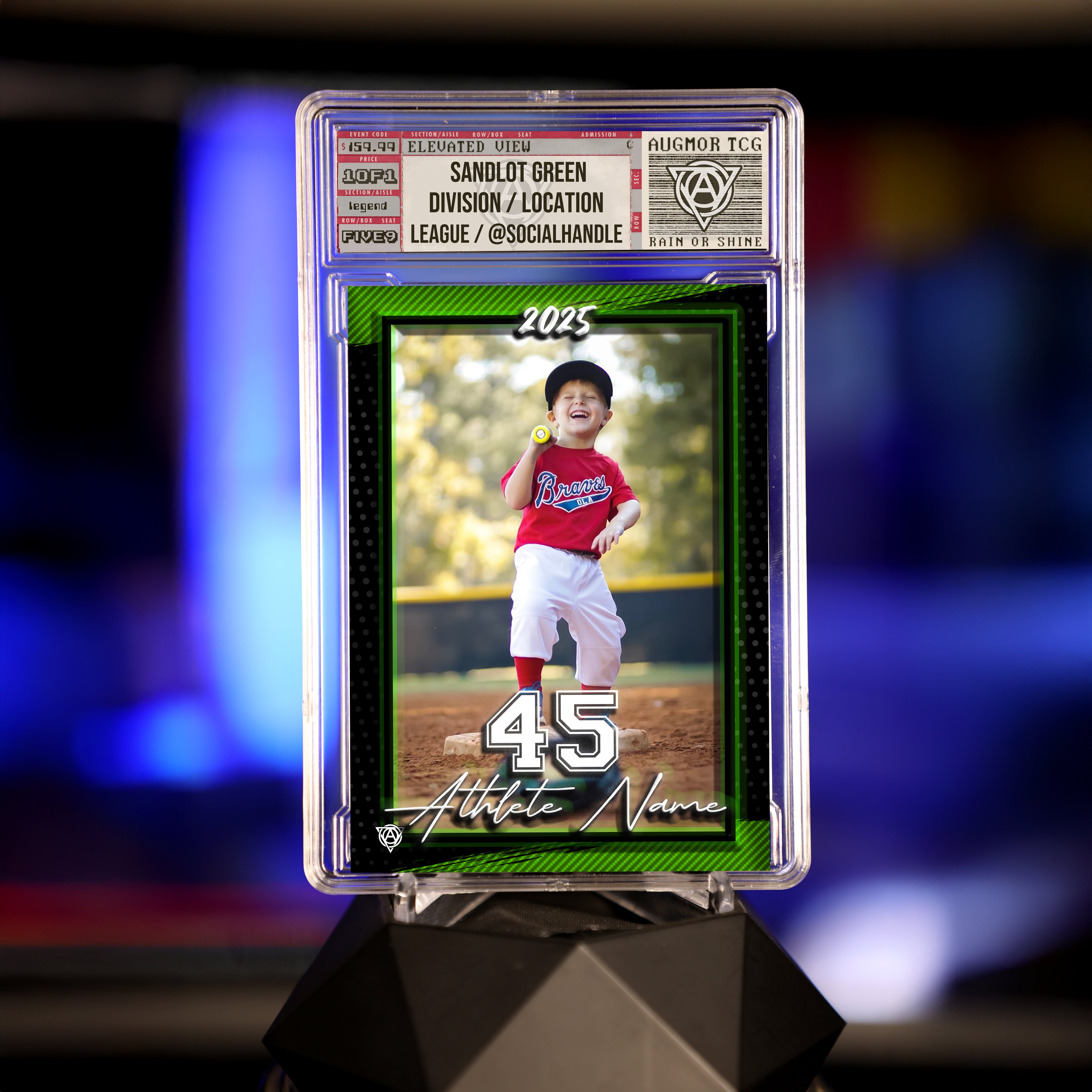 Custom Little League Baseball Cards