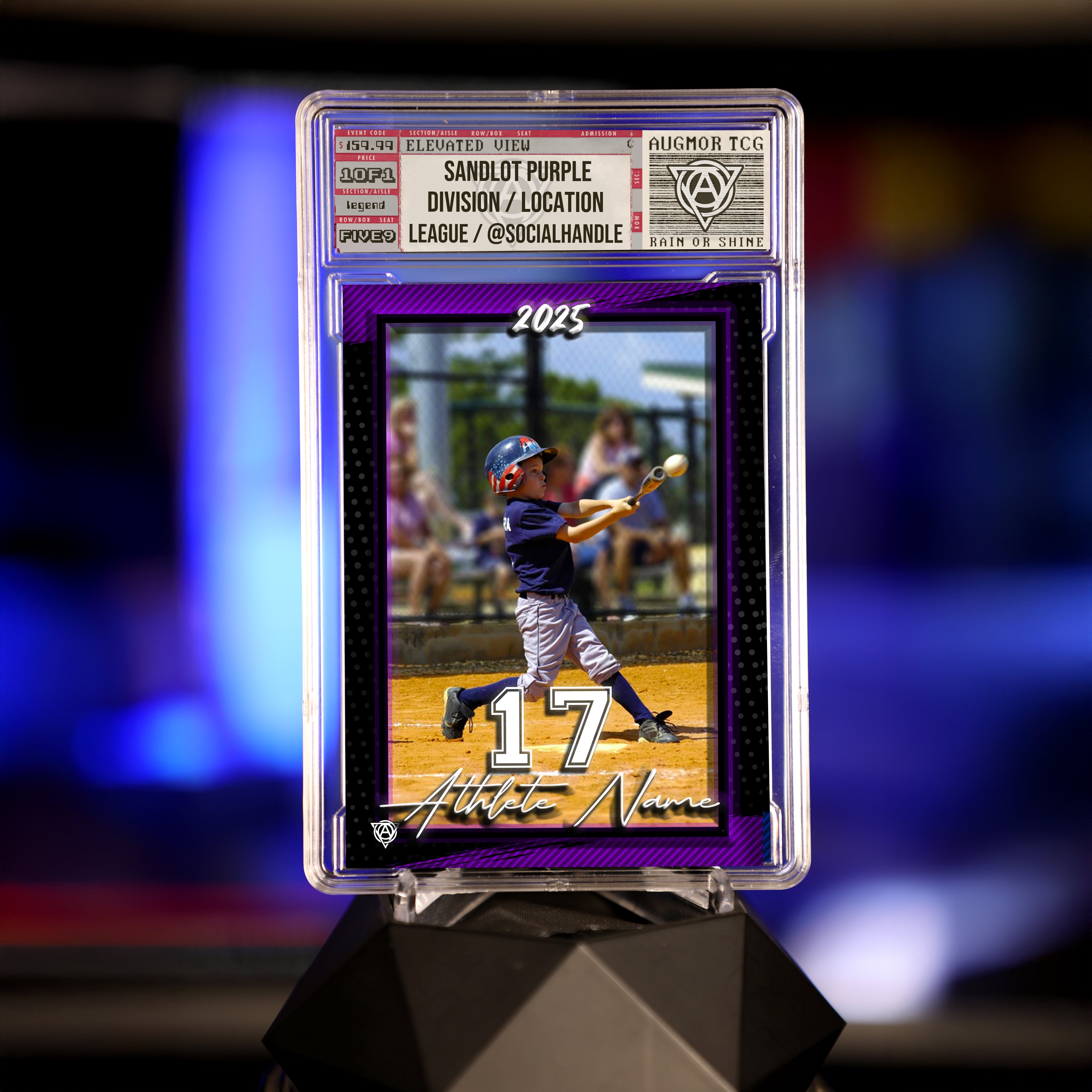 Custom Little League Baseball Cards