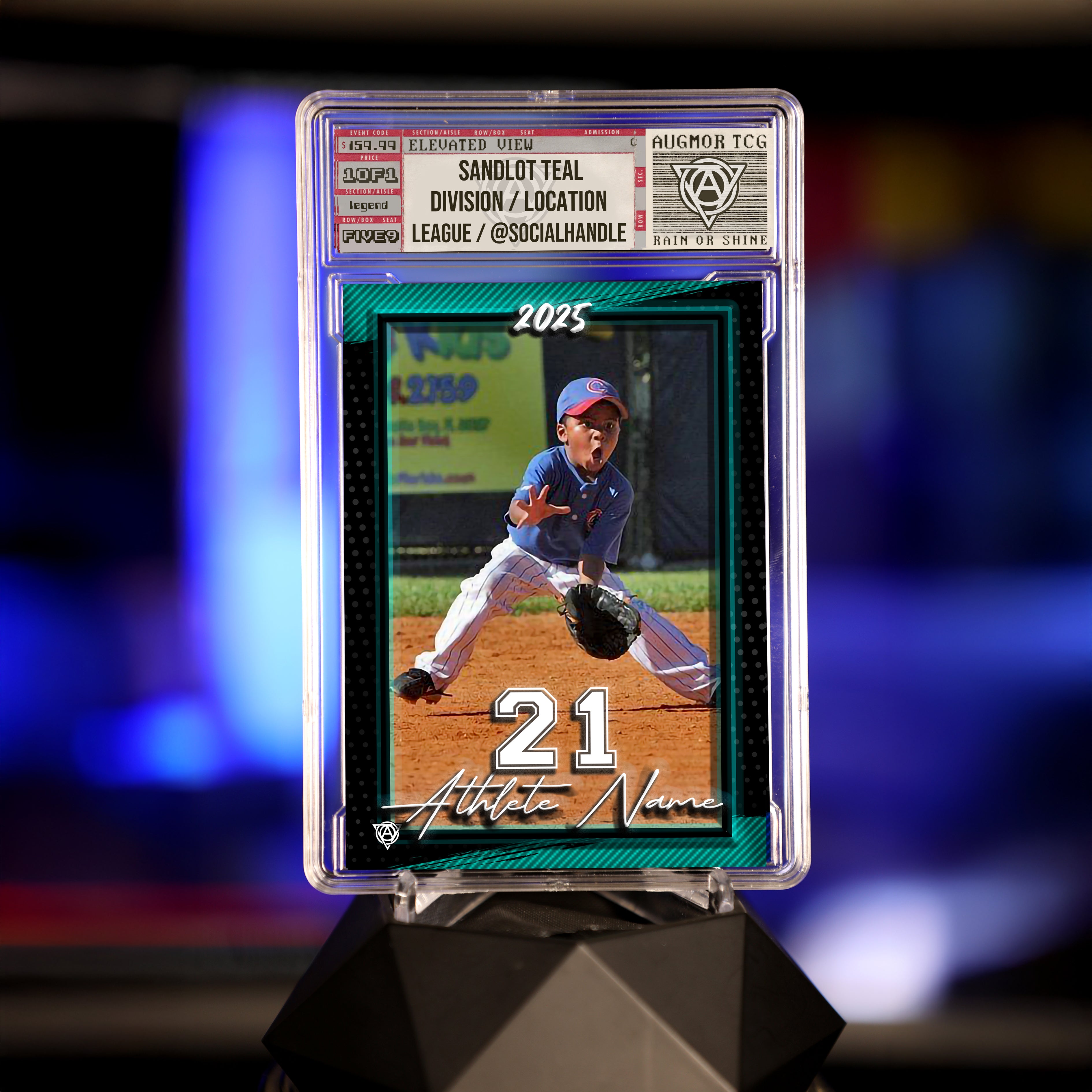 Custom Little League Baseball Cards
